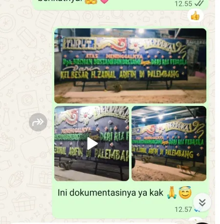 Pengiriman Papan Bunga Duka Randulawang Jati