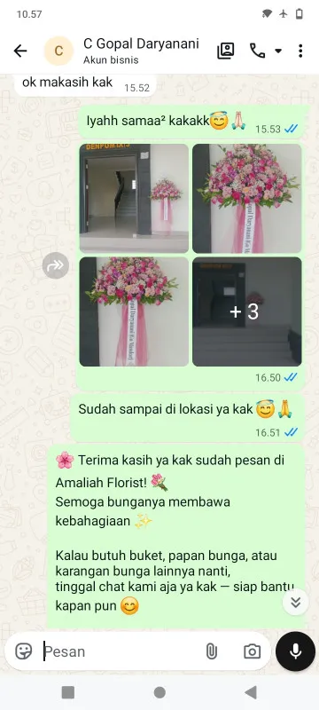 Pengiriman Karangan Bunga Randulawang Jati
